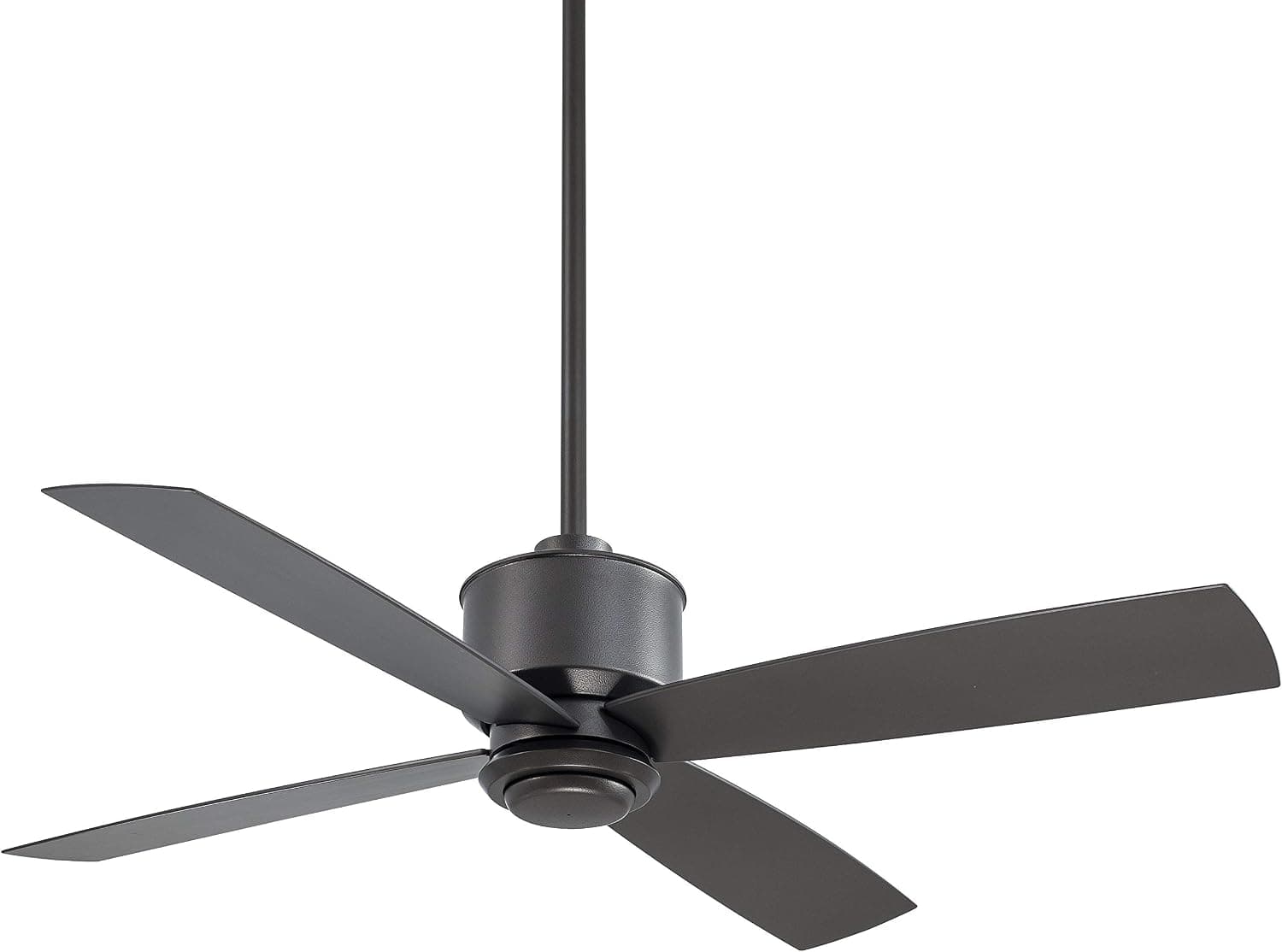 Minka-Aire F734-SI, Strata Smoked Iron 52" Outdoor Ceiling Fan with Light & Remote Control
