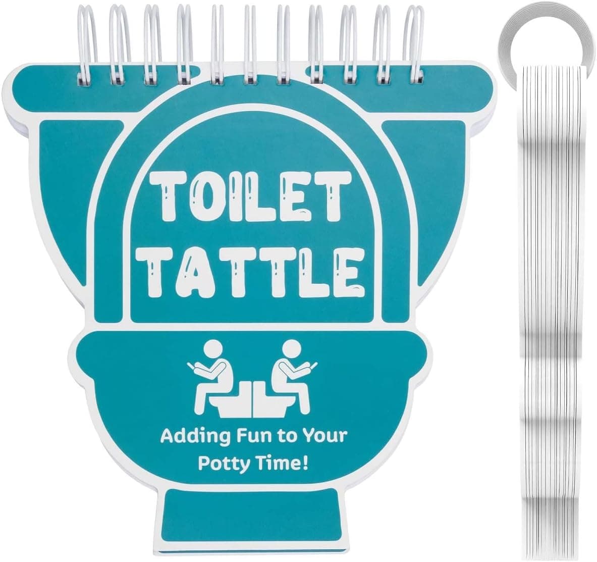 Toilet Games for Adults - Toilet Tattle Hilarious Gift for Couples Random Cool Stuff, Husband Gifts from Wife Funny Couples Gifts, Relationship Conversation Starter, Sudoku, Crossword, Word Search