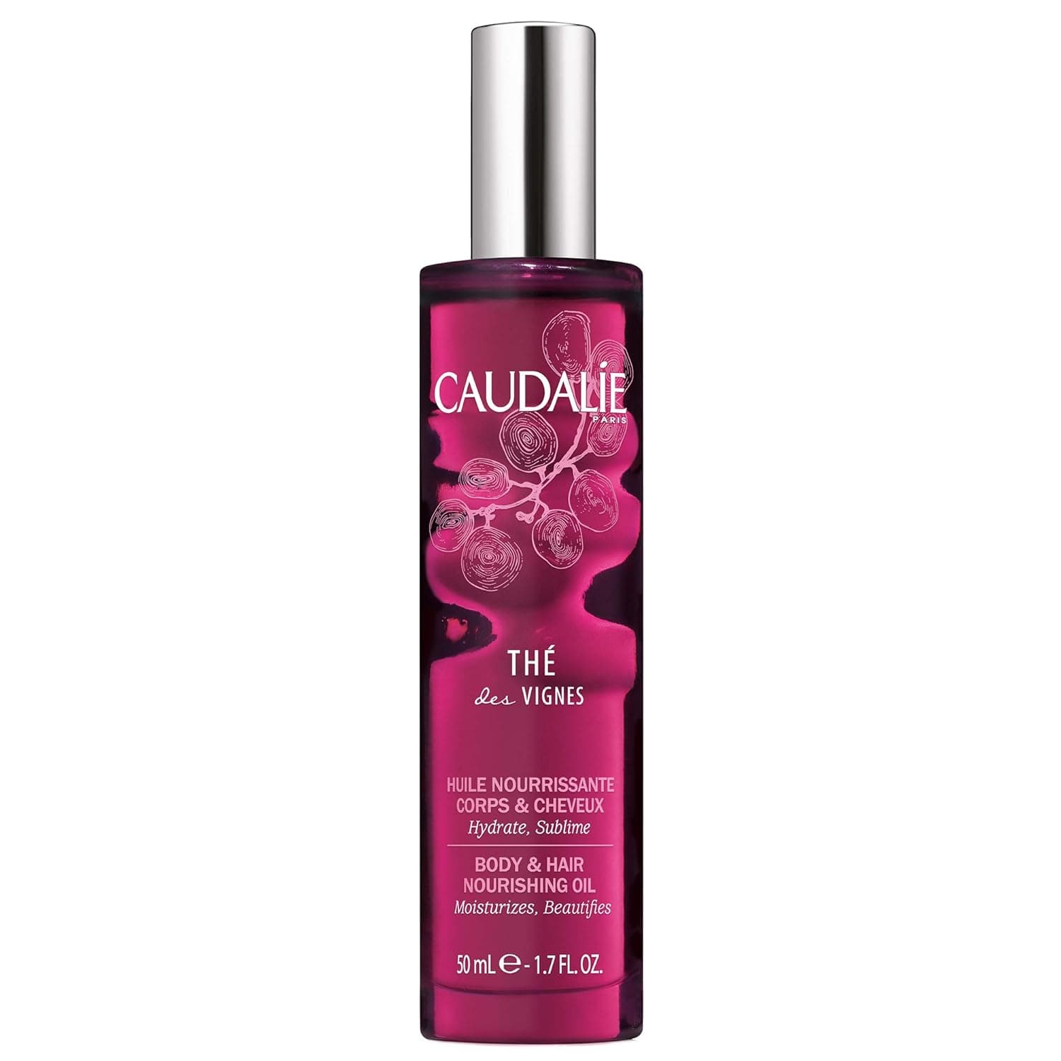 Caudalie The Des Vignes Body & Hair Nourishing Oil, 1.7 Fl Oz