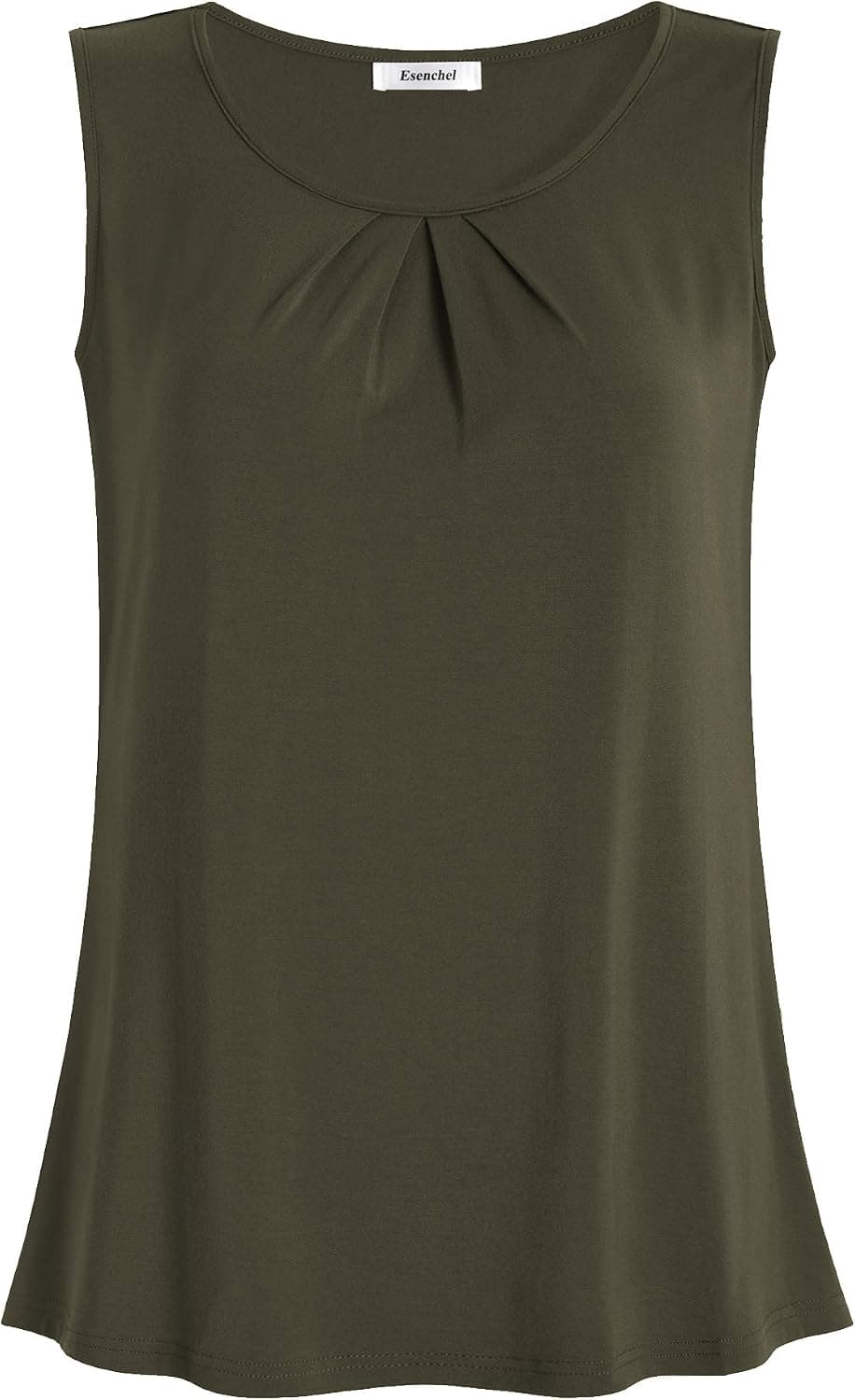 Esenchel Women's Summer Sleeveless Shirt Casual Tank Top