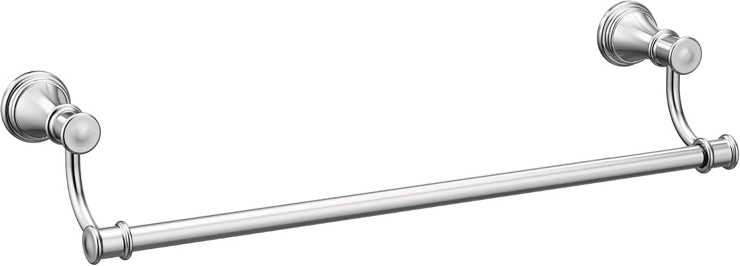 Moen YB6424CH Belfield 24-Inch Bathroom -Towel Bar, Chrome
