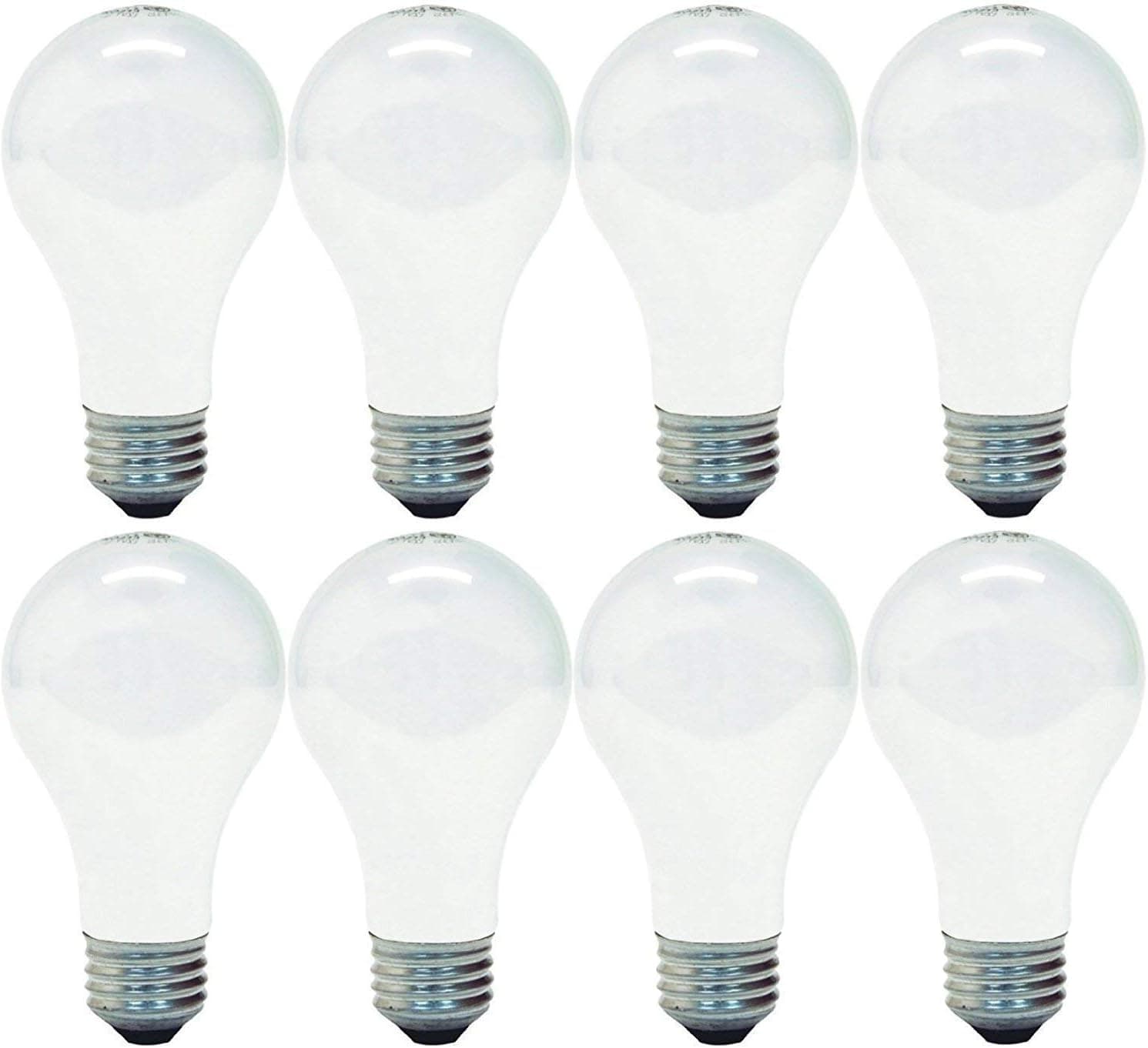 GE Lighting 63005 Soft White 72-Watt (100-Watt Replacement) 1490-Lumen A19 Light Bulb with Medium Base, 8-Pack