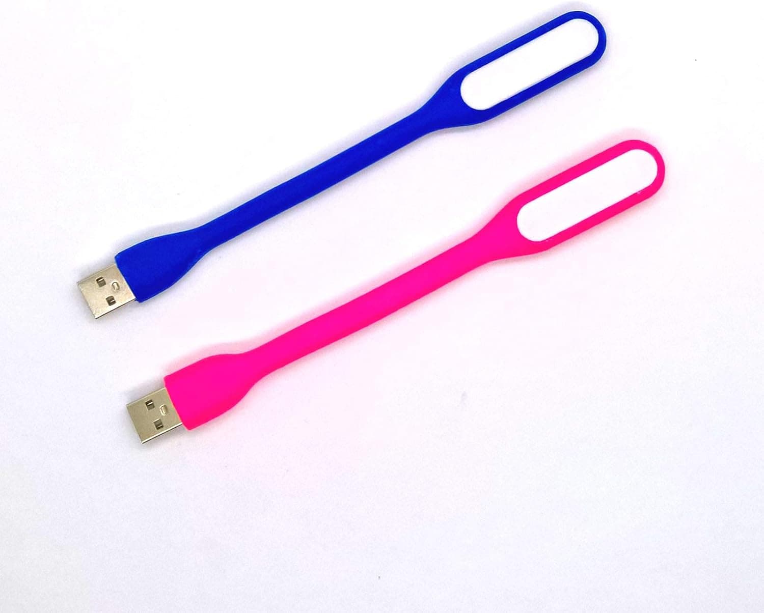 PigsEars New Flexible LED USB Mini Light Computer Lamp for Laptop PC Desk Reading (2Pack 6LED)
