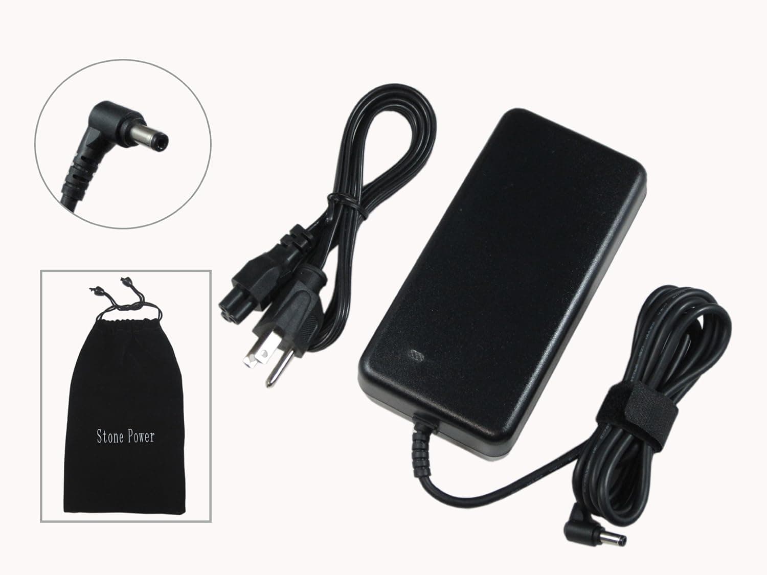 Original 19V 4.74A 90W AC Power Adapter for N80 series: N80, N80Vc, N80Vn, N81 Series: N81, N81Vg, N81Vp, N90 Series: N90, N90Sv, 100% Compatible with 04G266006060, 90-N00PW5200T, 90-N6EPW2000, PA-1900-24, ADP-90SB, ADP-90FB BB, ADP-90SB BB. ***COME WITH MICROFIBER ADAPTER POUCH!! "STONE POWER EXCLUSIVE"***