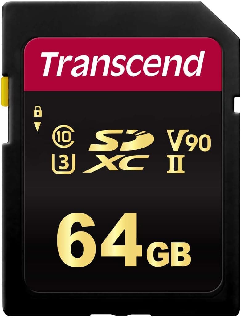 Transcend 64GB SDHC 700S Memory Card UHS-IITS64GSDC700S