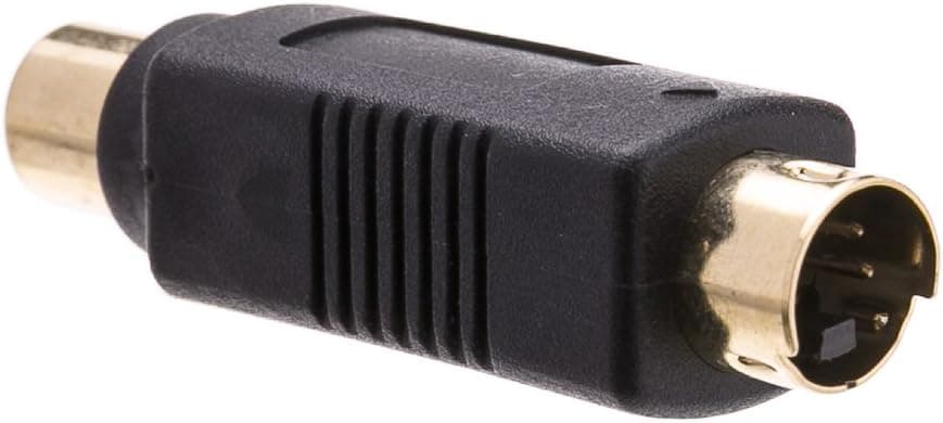 CableWholesale S Video to RCA Adapter, S-Video (MiniDin4) Male to RCA Female