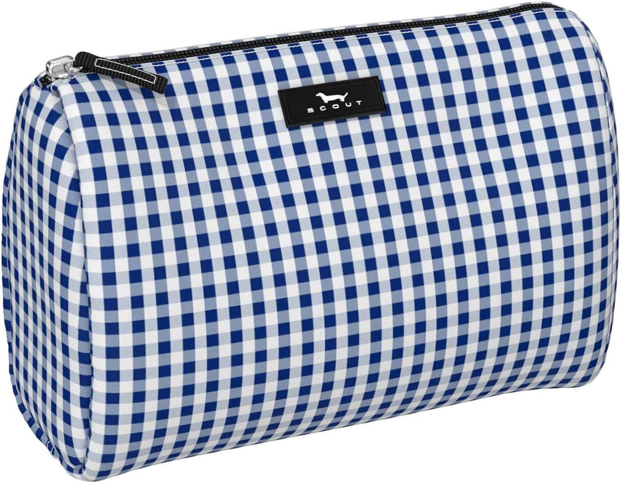 SCOUT Packin' Heat - Large, Water-Resistant, Zip Close Makeup Bag for Women- Toiletry Travel Bag - Cosmetic Bag