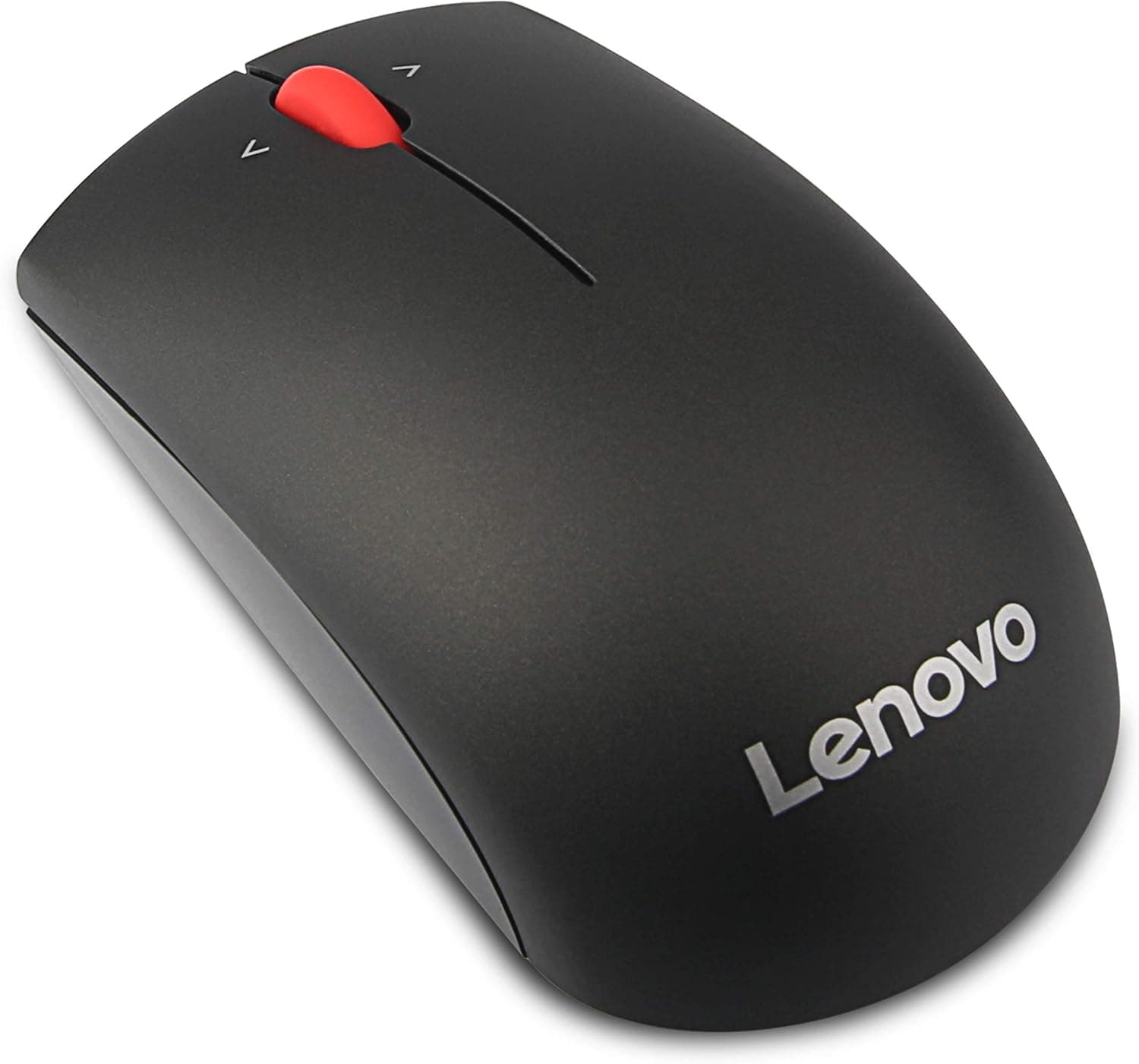 Lenovo 500 wireless Mouse, Midnight Black, 1200 dpi, 2.4 GHz wireless via USB, 4-way scroll wheel, Designed for travel, Up to 12 months battery life, GX30N77985