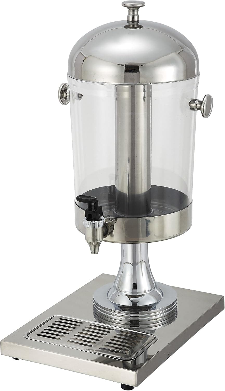 Winco Stainless Steel Juice Dispenser, 7-1/2-Quart