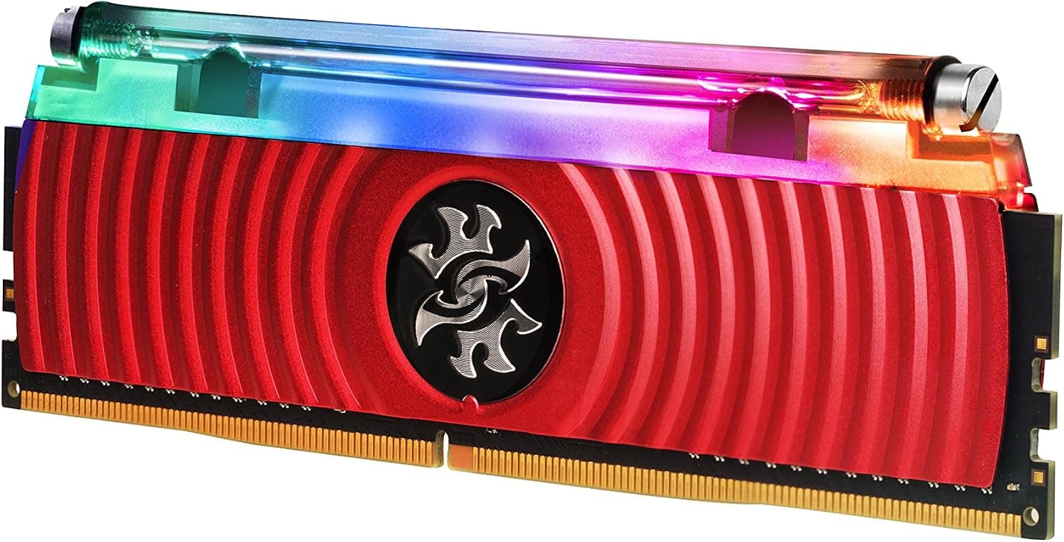 XPG Spectrix D80 Liquid-Cooled RGB DDR4 4133MHz 16GB (2x8GB) 288-Pin PC4-33000 Desktop U-DIMM Memory Retail Kit (AX4U413338G19-DR80)