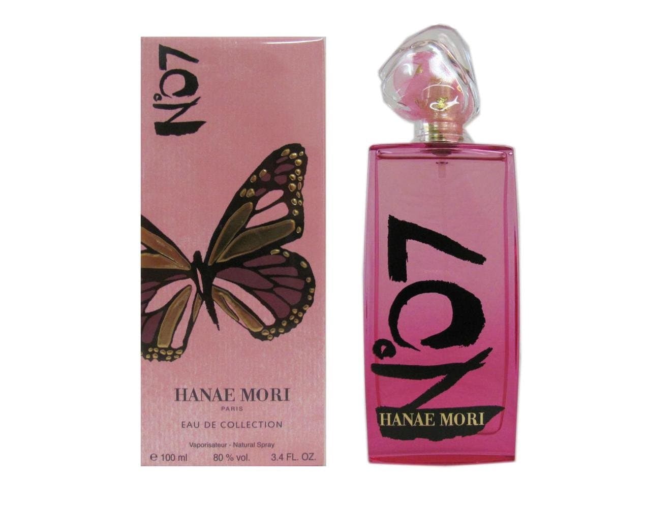 Hanae Mori Eau De Collection No.7 EDT Spray for Women, 3.4 Ounce