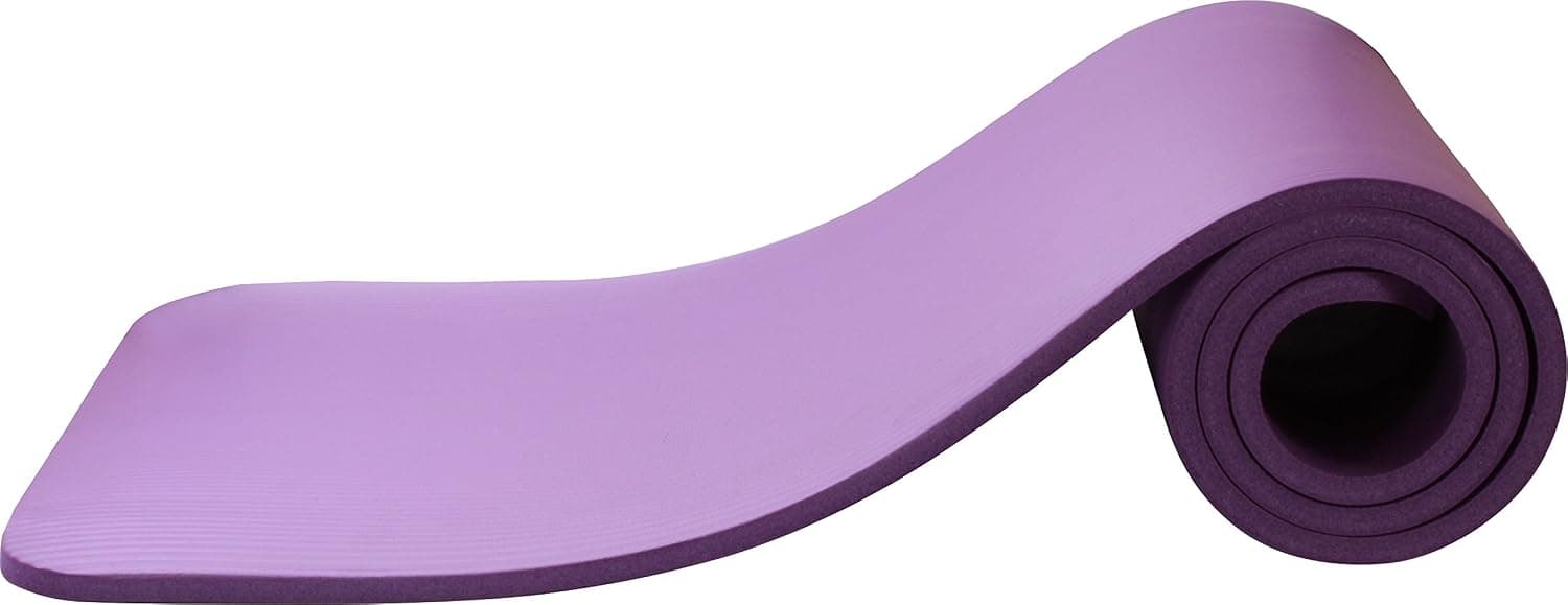 Yoga mat 72" X 24" - Extra Thick Exercise Mat - with Carrying Strap for Travel Yoga Mat - By Saganizer
