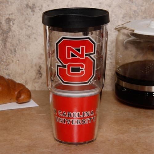 NCAA Tervis Tumbler North Carolina State Wolfpack 24oz. Wrap Travel Tumbler with Lid