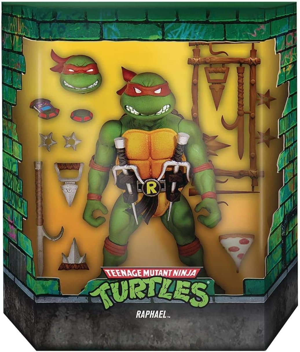 TMNT Ultimates Wave 1: Raphael Action Figure Version 2