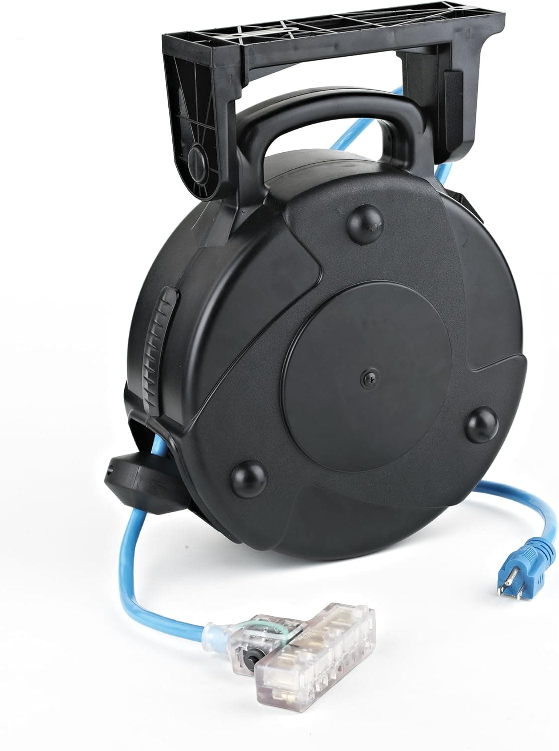 ALERT STAMPING & MFG 8040T-PS Heavy Duty Retractable Cord Reel, Grey