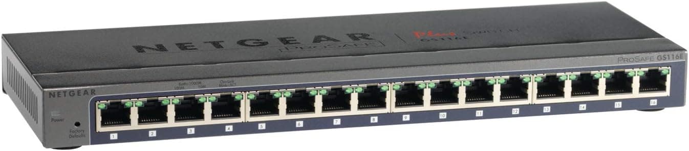 NETGEAR GS116E-200NAS - Discontinued by Manufacturer