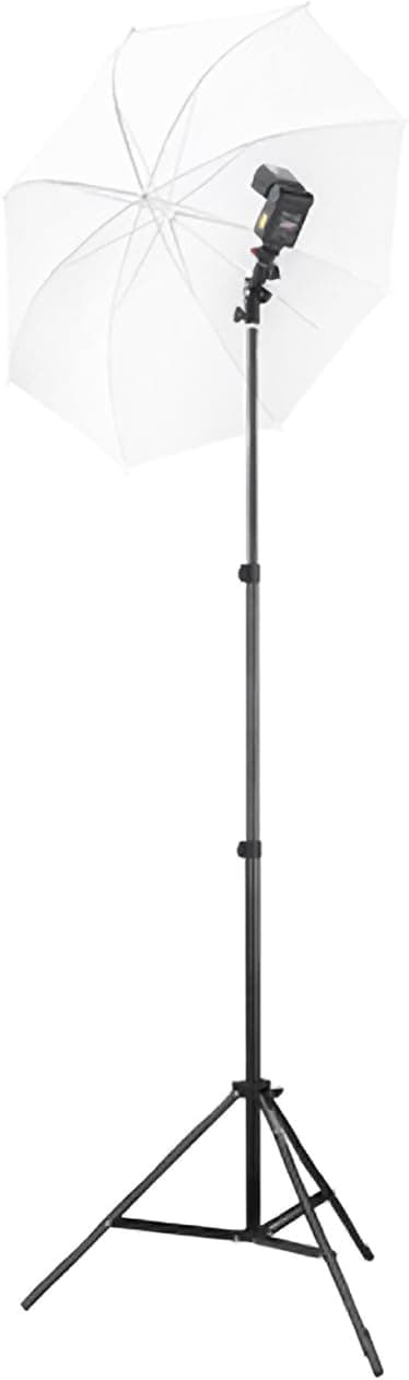 Square Perfect Speedlite Swivel Flash Mount w Umbrella Bracket Light Stand