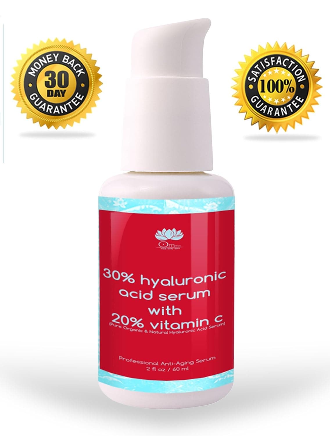 Pure Hyaluronic Acid Serum With Retinol -The Clinically Proven Fountain Of Youth: Instantly See Brighter, More Radiant Skin With This Anti-Aging Serum. Increase Elasticity, Reduce Wrinkles, Dark Circles, and Puffiness With Premium Natural Ingredients Including Vitamin C & E. Specially Formulated For All Skin Types.