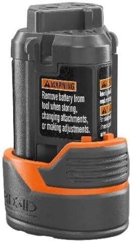 Ridgid Genuine OEM 130446001 12 Volt 2.0 Amp Hour Lithium Ion Battery W/ Flat Standing Base