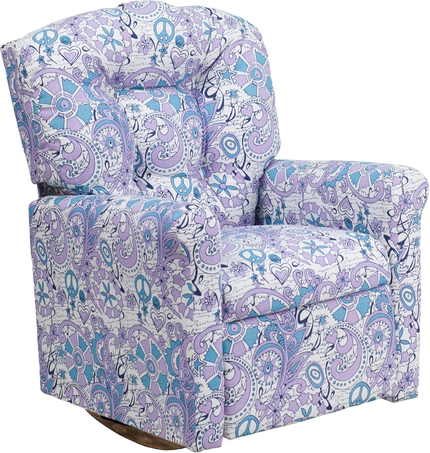 Flash Furniture Kids HIppi Chic Rocker Recliner