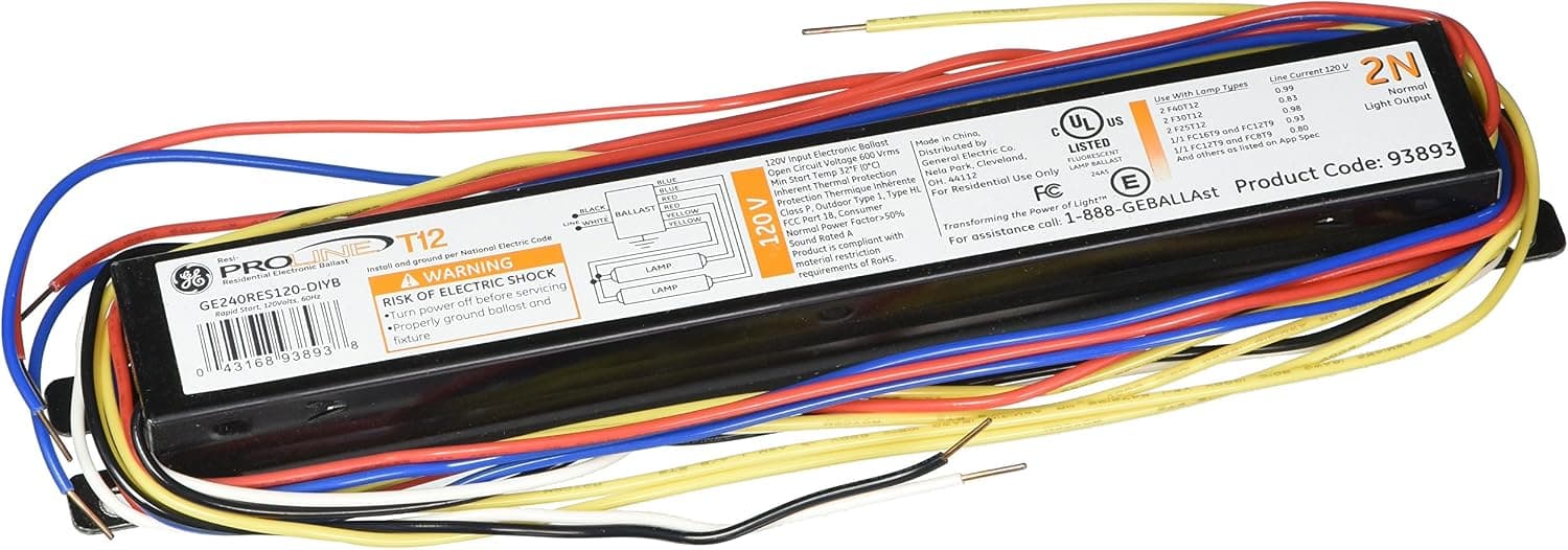 G E Lighting 93893 GE240RES120-DIY Ballast