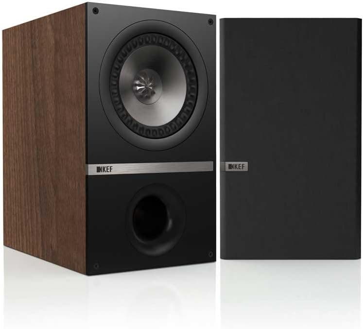 KEF Q300W Bookshelf Loudspeakers - American Walnut (Pair)