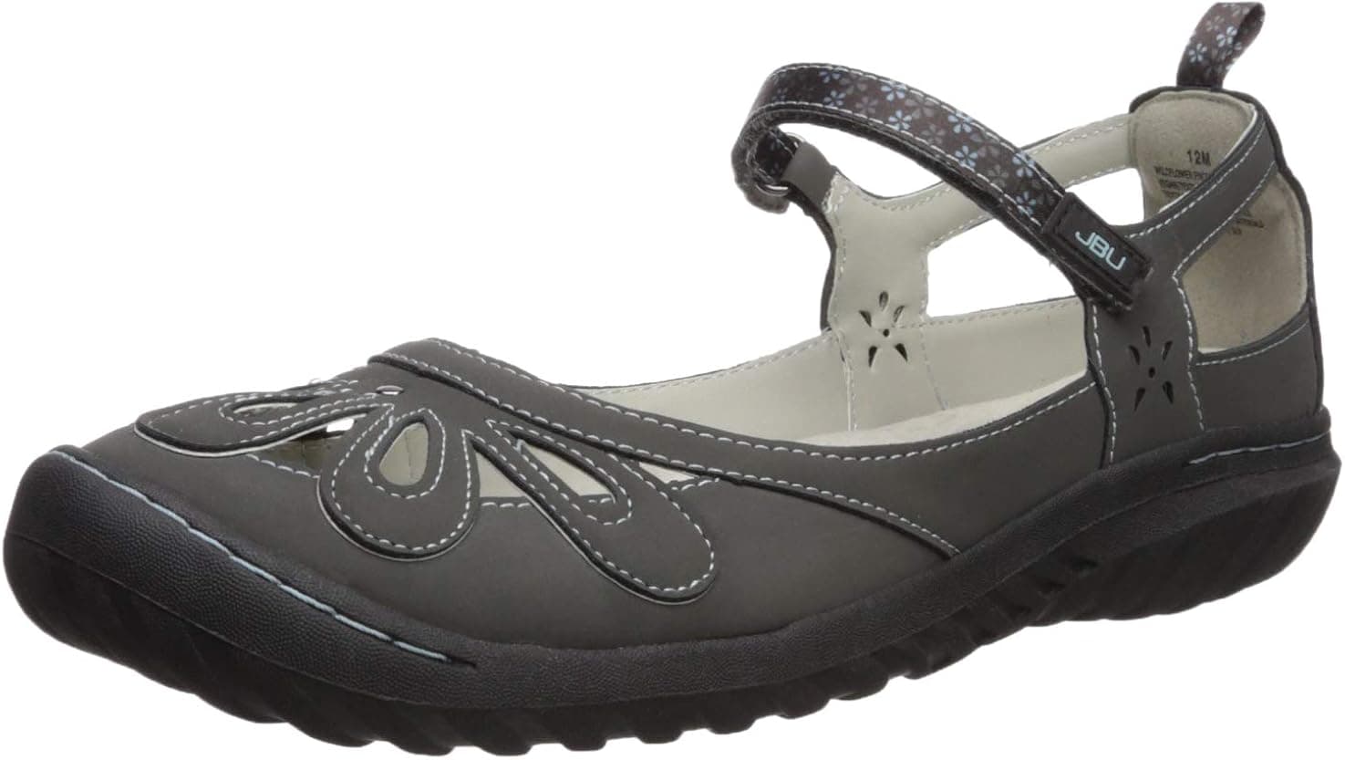 JBU by Jambu Women's Wildflower Encore Mary Jane Flat
