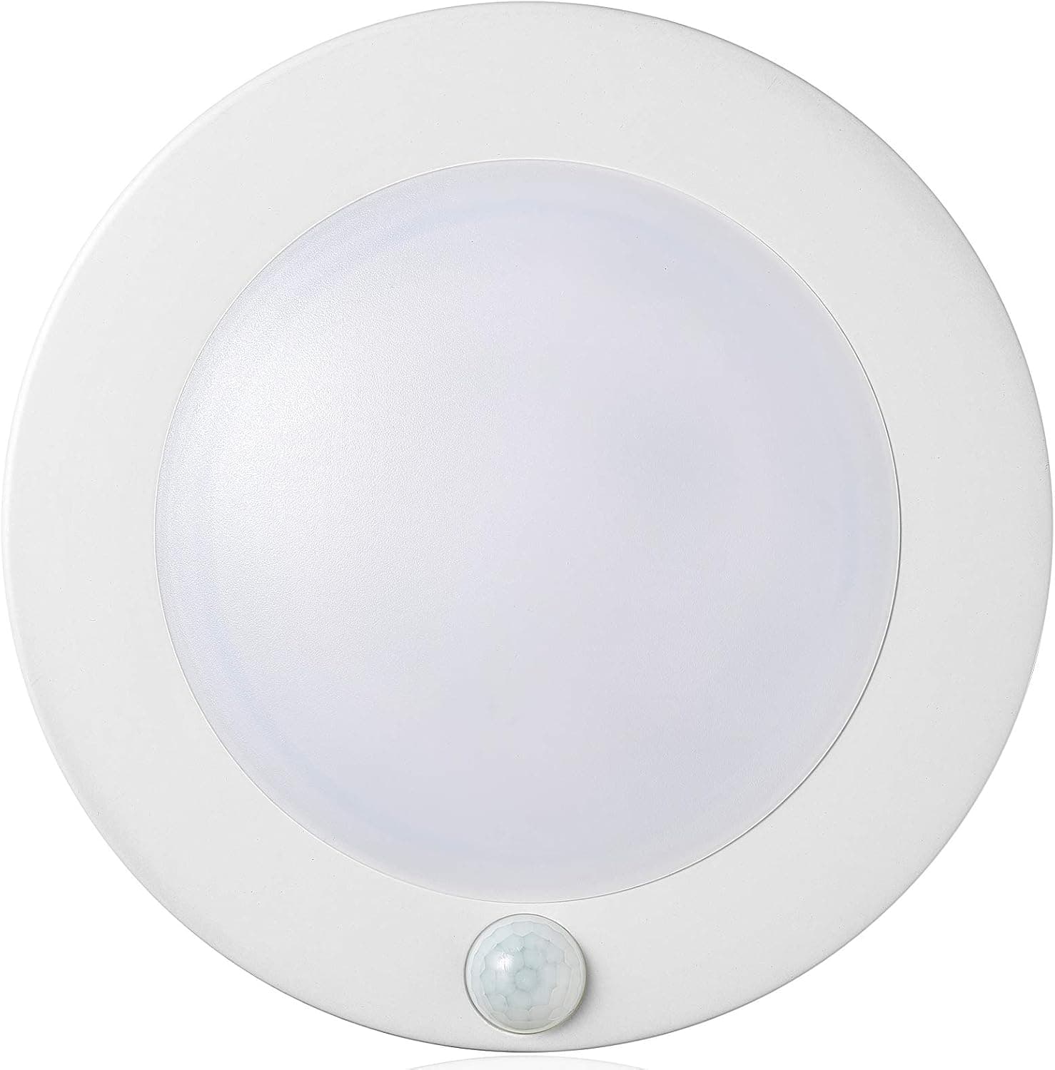 N /A Myth Realm LED Motion Sensor Flush Mount Ceiling Light Fixture 3CCT 3000/4000/5000K Waterproof Neat and Simple Design for Hallway Rooms Garage Basement