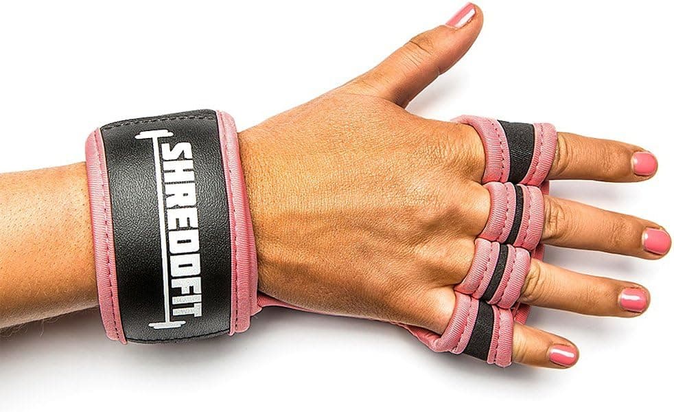 ShreddFit The Original 2in1 Cross Training Gloves with Wrist Wraps