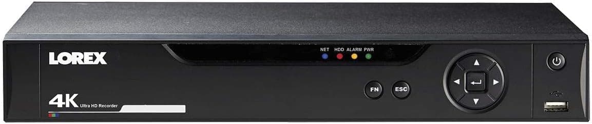 Lorex LHV51081T 4K Ultra HD Digital Video Surveillance Recorder,8 Channel, 1TB Hard Drive, Lorex Cloud (M.Refurbished)