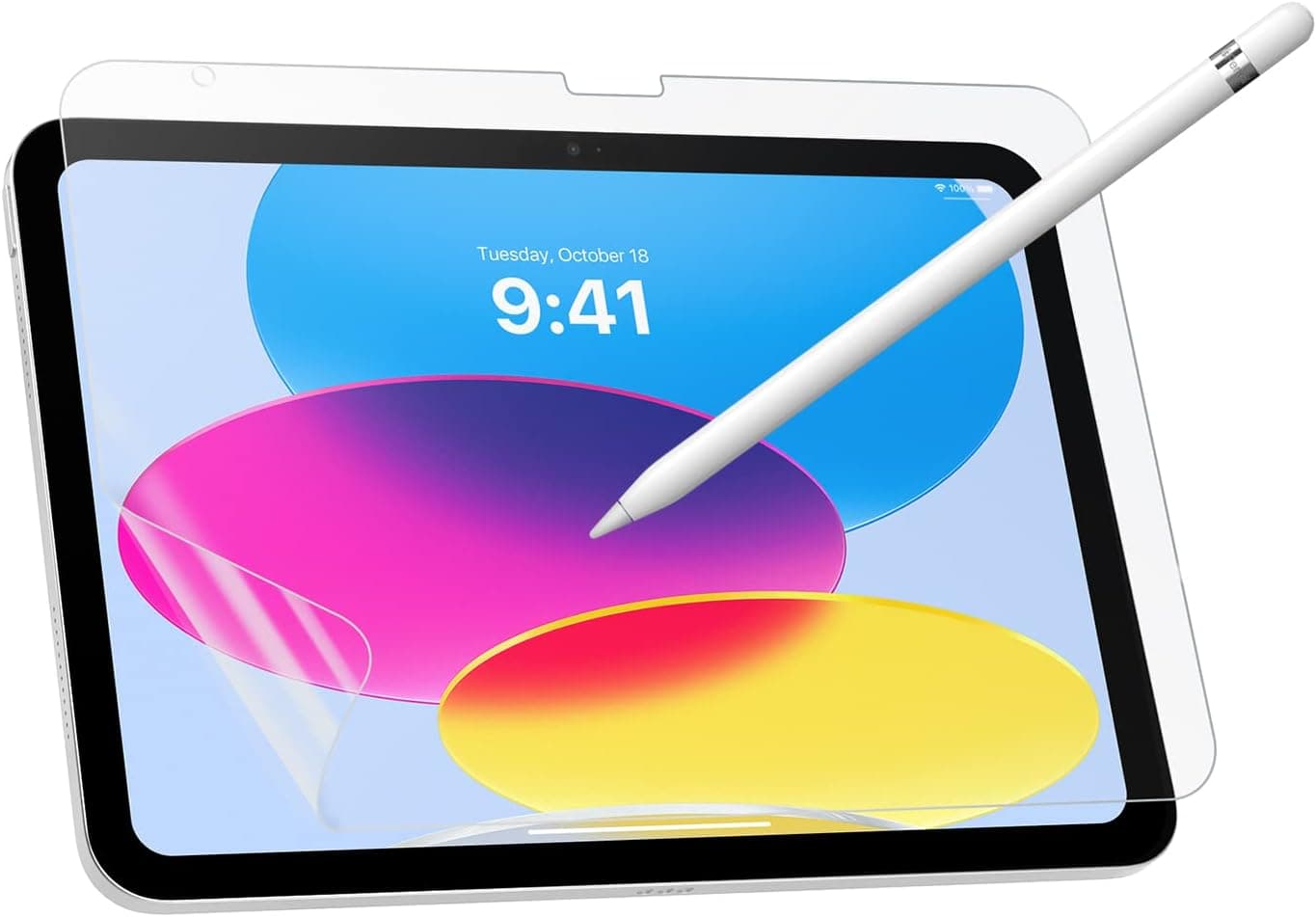 TiMOVO [1 Pack Paper Feeling Anti-Scratch Screen Protector Compatible with iPad 10th Generation 2022, Matte Film for All-New iPad 10th Gen 10.9 Inch 2022, Anti Glare, Feel-Paper, Slim, PET