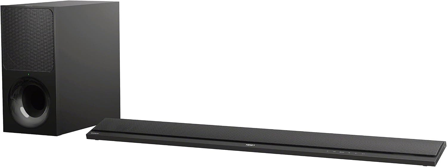 Sony CT800 Powerful Sound bar with 4K HDR, Google Home Support, and Wireless Subwoofer (HT-CT800)