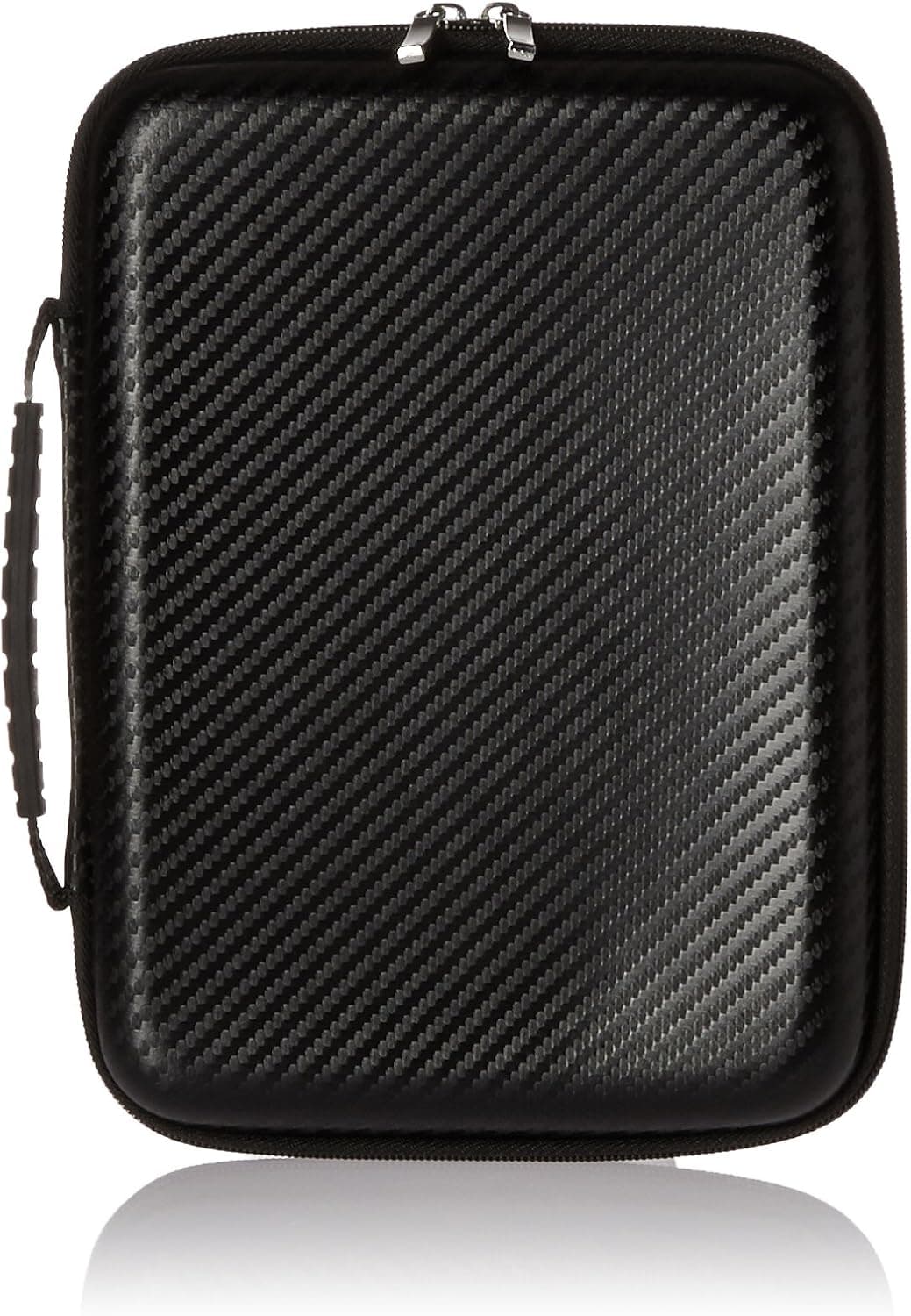 Large Carrying Portable Case with 23 Elastic Bands for Cables, GPS Cases, USB Sticks, Hard Drive, Memory Cards Black EVA Drive, Memory Cards Black EVA