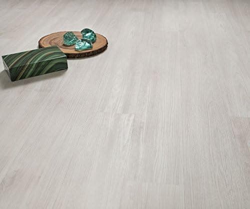 Blanc Patina Vinyl Flooring | Durable, Water-Resistant | Easy Install, Click-Lock | Sample by GoHaus