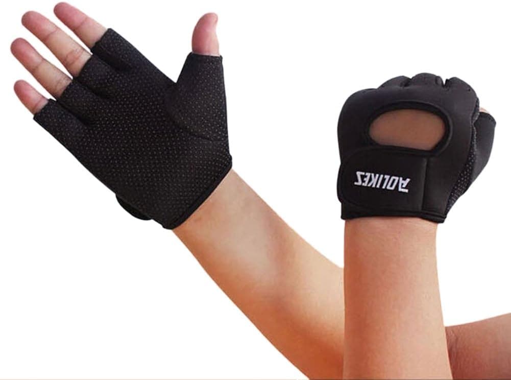Riiya Sport Gloves Unisex Fitness Exercise Workout Weight Lifting Gloves for Gym Training