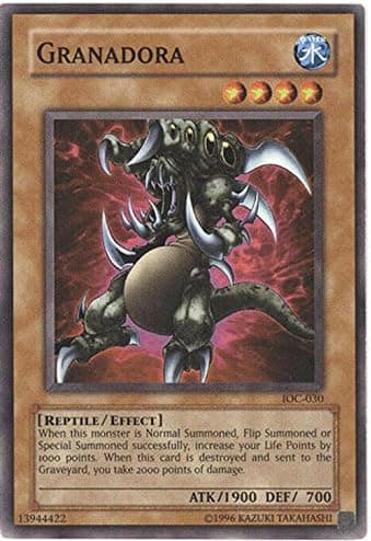 Yu-Gi-Oh! - Granadora (IOC-030) - Invasion of Chaos - Unlimited Edition - Common