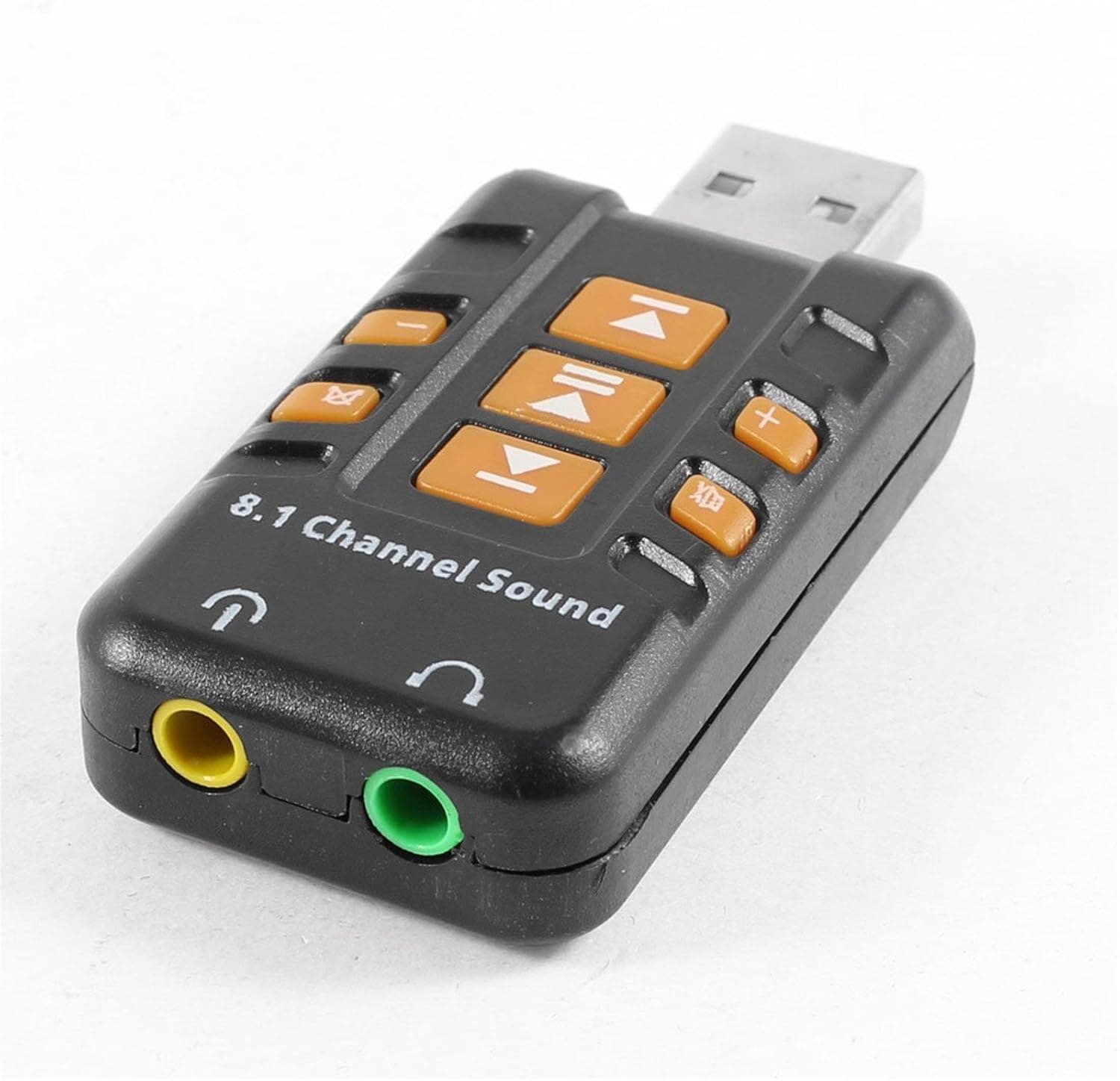 Allytech External USB 2.0 Virtual 8.1 Channel CH 3D Audio Sound Card Adapter Converter