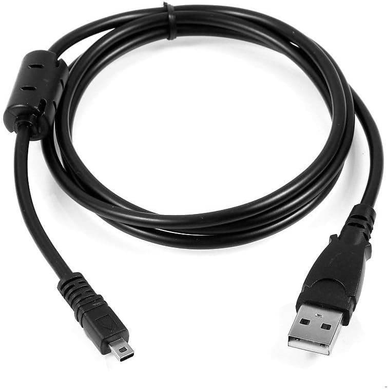 USB PC Battery Charger+Data SYNC Cable Cord Lead for Olympus camera VR-320 VR320