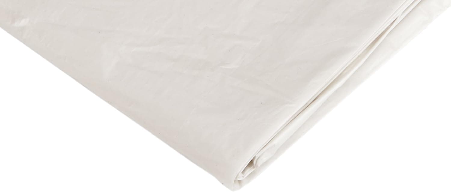 Great American DC90101 9' x 12' Sentinel Clear Plastic Drop Cloths