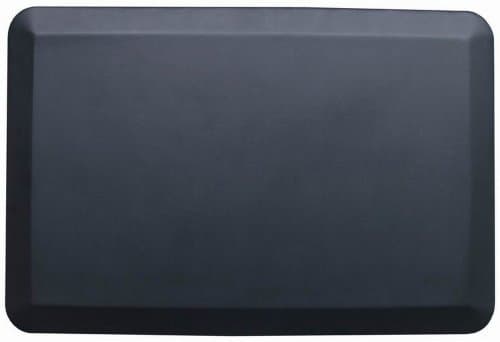 Comfy Mat Rectangular Anti-Fatigue Floor Mat, 30.5" X 20.5", Black