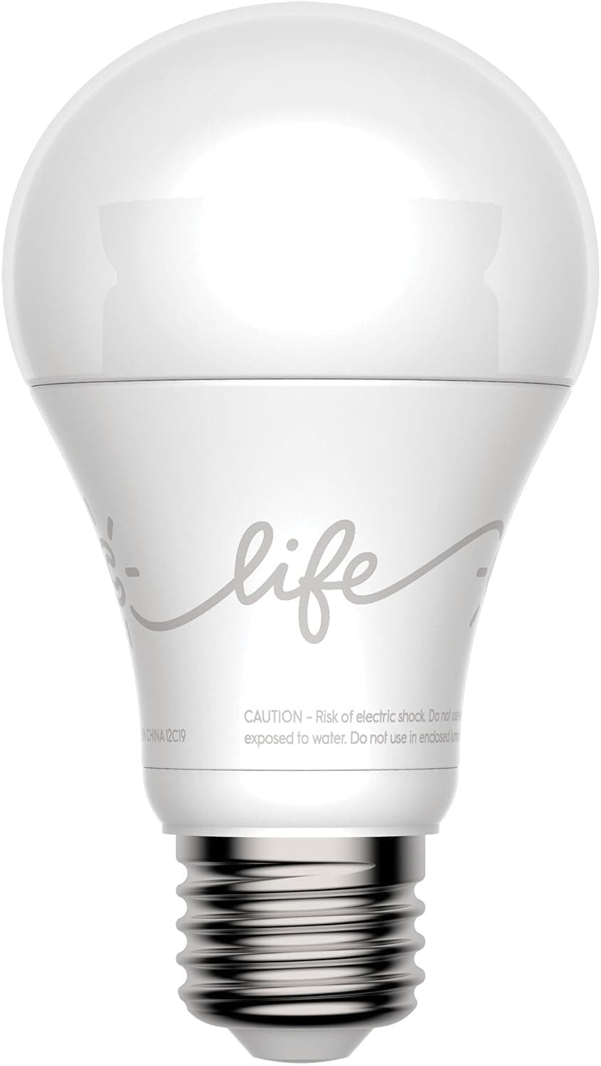 C by GE A19 C-Life Smart LED Light Bulb, 1-Pack