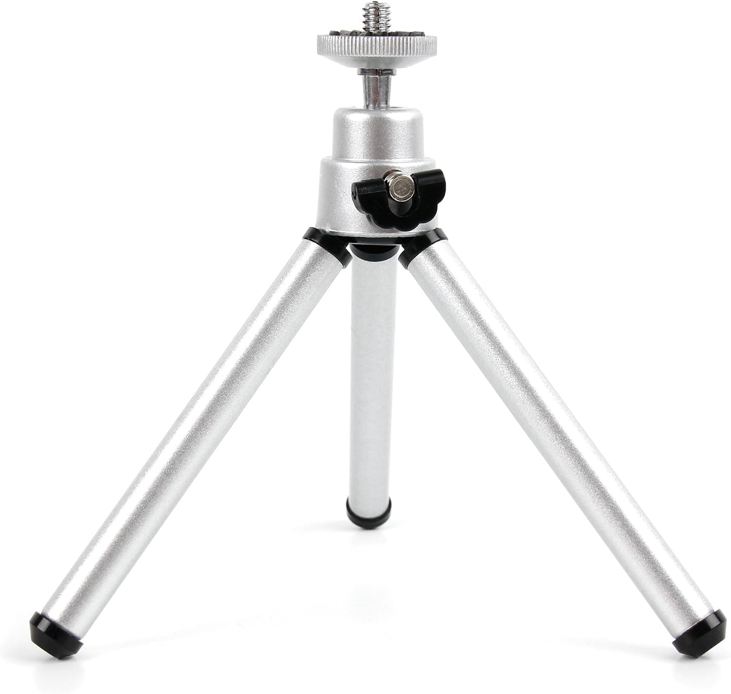 DURAGADGET Lightweight Aluminium Tripod with Sturdy Collapsible Legs - Compatible with Sony Cyber-Shot/Kodak Playsport & Nikon Coolpix