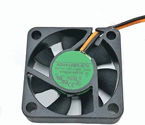 AD0412MX-G70 DC12V 0.08A 404010mm 2 line Hydraulic Bearing Silent Cooling Fan