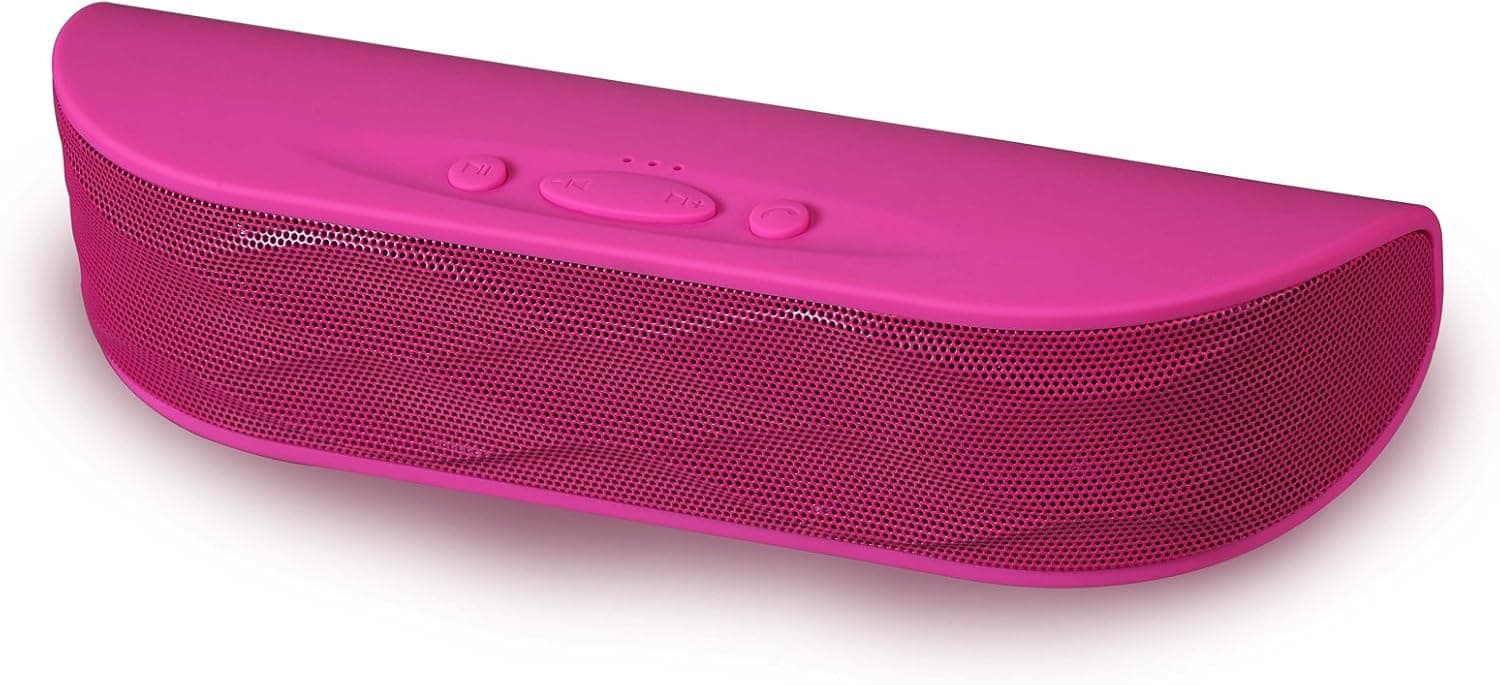 Planet Audio PB252P Wireless Bluetooth Speaker, Pink