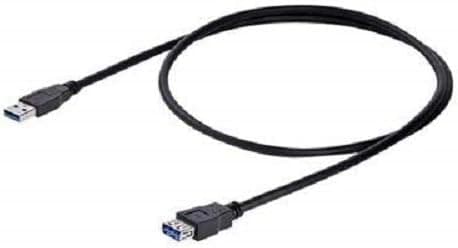 1 Metre USB 2.0 A Male to A Female Extension Lead for Printers, Scanners and Other USB Devices by Master Cables
