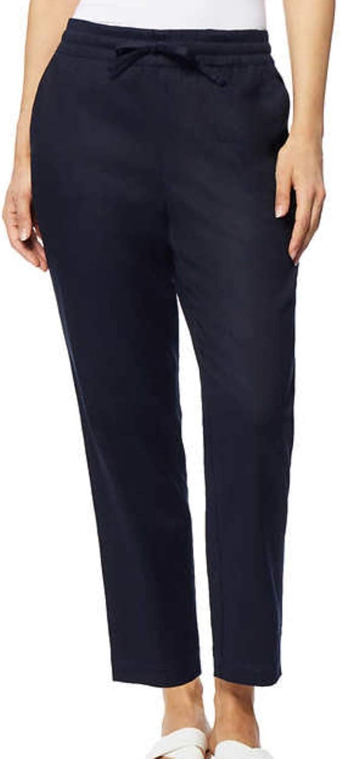 32 Degrees Ladies' Stretch Linen Blend Pant