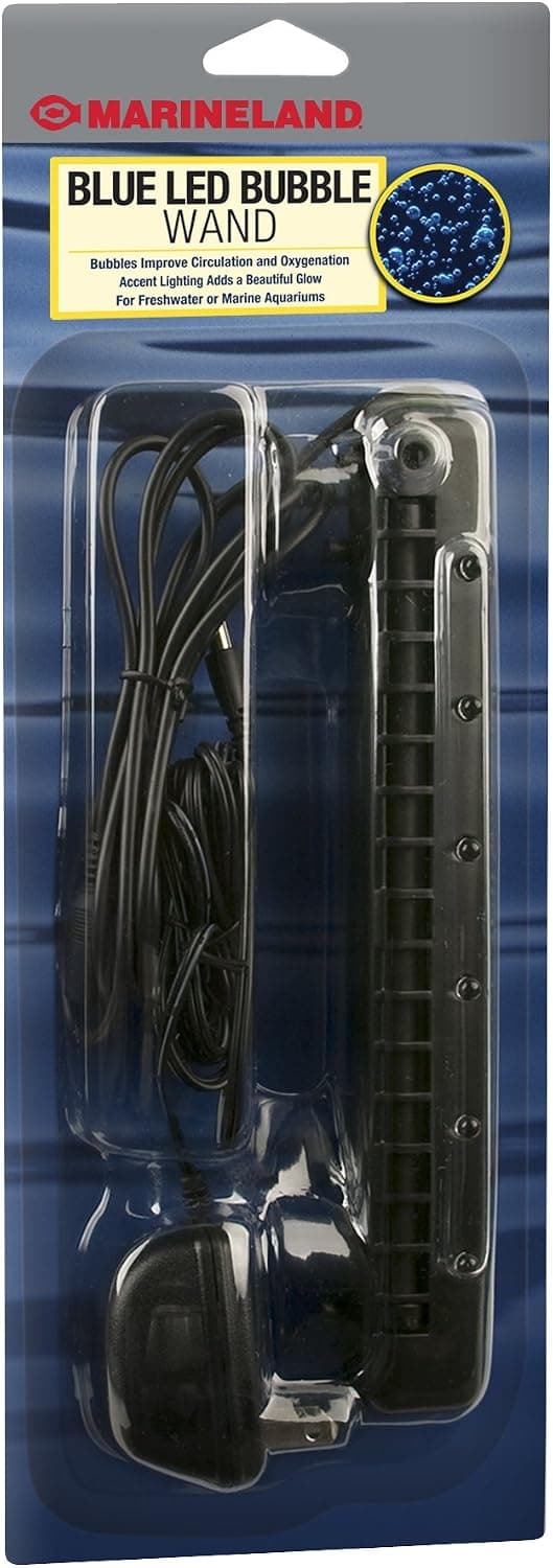 Marineland ML90488 6-LED Bubble Curtain, 8.5-Inch, Blue