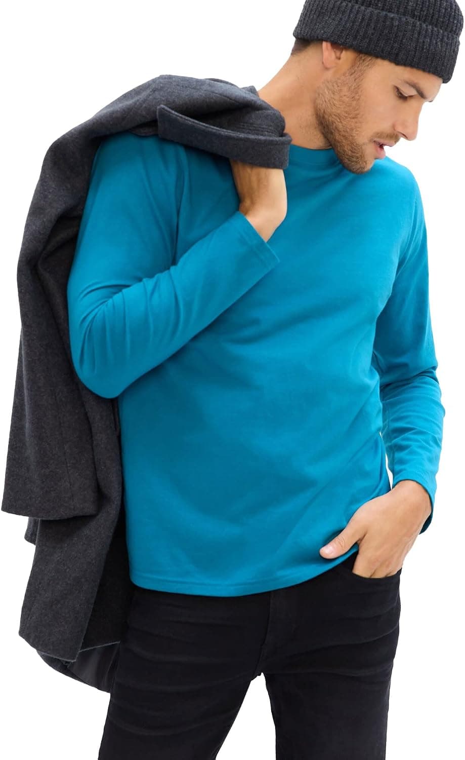 GAP Men's Everyday Soft Long Sleeve Tee T-Shirt