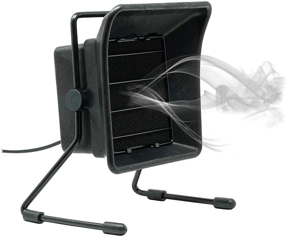 Valtcan Fume Extractor Soldering Fan Smoke Absorber Strong Adjustable Portable Filter