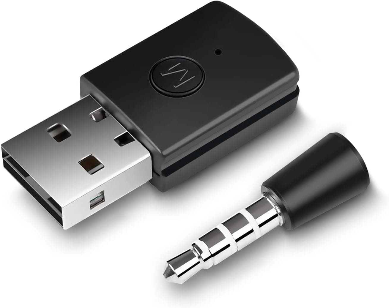 Bluetooth Dongle Adapter USB 4.0 - Zamia Mini Dongle Receiver and Transmitters Wireless Adapter Kit Compatible with PS4/PS5, Support A2DP HFP HSP